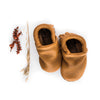 Honey Leather Moccs Shoes Baby and Toddler handmade by Starry Knight Design