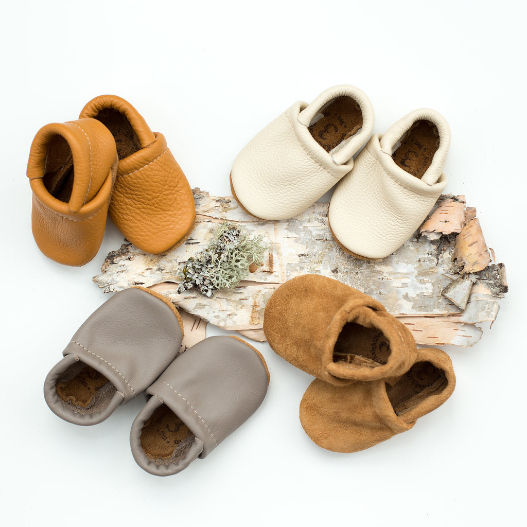 Loafer Baby and Toddler Shoes(Honey, Mushroom,Cream, Suede