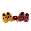 Rhubarb T-Strap Shoes Baby and Toddler handmade by Starry Knight Design