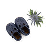 Navy T-strap Shoes Baby and Toddler handmade by Starry Knight Design