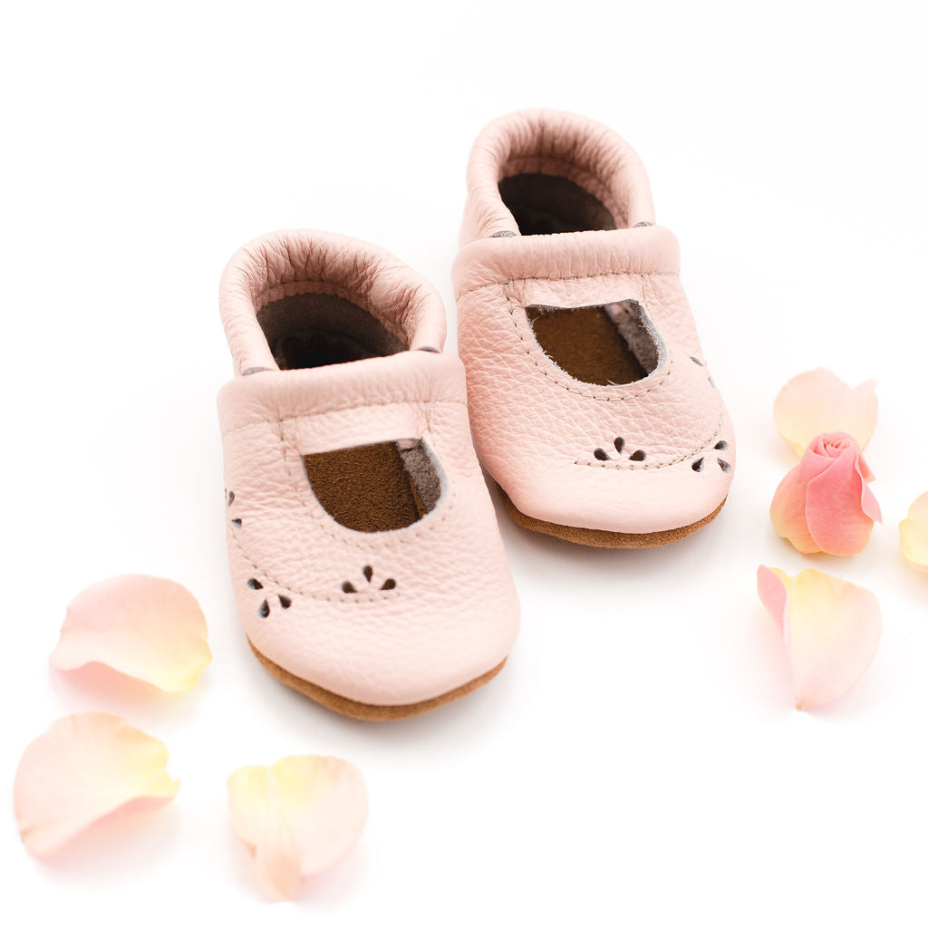 Rose Blush Ivy Janes Shoes Baby and Toddler Starry Knight Design